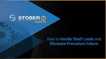 How To Handle Shaft Loads