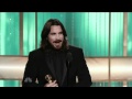 Golden Globes 2011 - Christian Bale Acceptance Speech