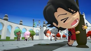 CINDER'S LAST NAME! RWBY Chibi: Episodes 21 and 22 reaction