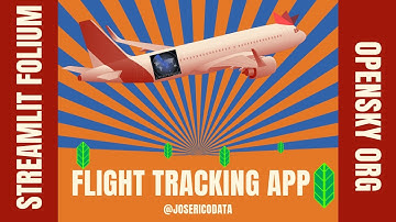 Real-Time Flight Tracker with Python & Streamlit | Live Flight Map Using OpenSky API!