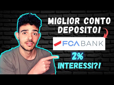 IL MIGLIORE CONTO DEPOSITO 2021! FCA BANK Perchè l'ho scelto come MIO CONTO?