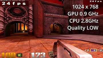 Quake3 on Overclocked Raspberry Pi 5