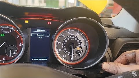 How to reset the oil change light on a ZC33S Suzuki Swift Sport. Service light reset