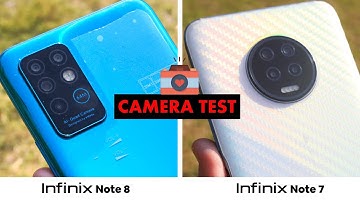 Infinix Note 8 VS Infinix Note 7 | Camera Test Comparison