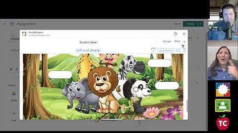 Using the BookWidgets add-on in Google Classroom