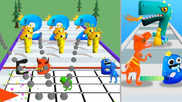 Merge Alphabet Lore run game max level part 1 #mergealphabetlorerun