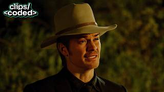 justified (2014) - raylan saves a kid from being buried alive