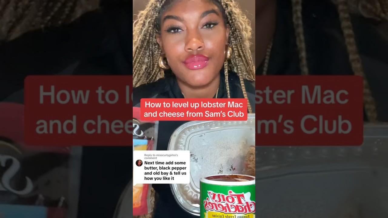 Sam’s Club Lobster Mac & Cheese Hack Make it BETTER! shorts foodie