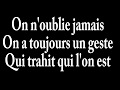 Céline Dion - On ne change pas (lyrics-paroles)