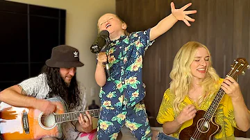 4 Year Old Rocks Out on Live TV - ROMEO EATS 🤘