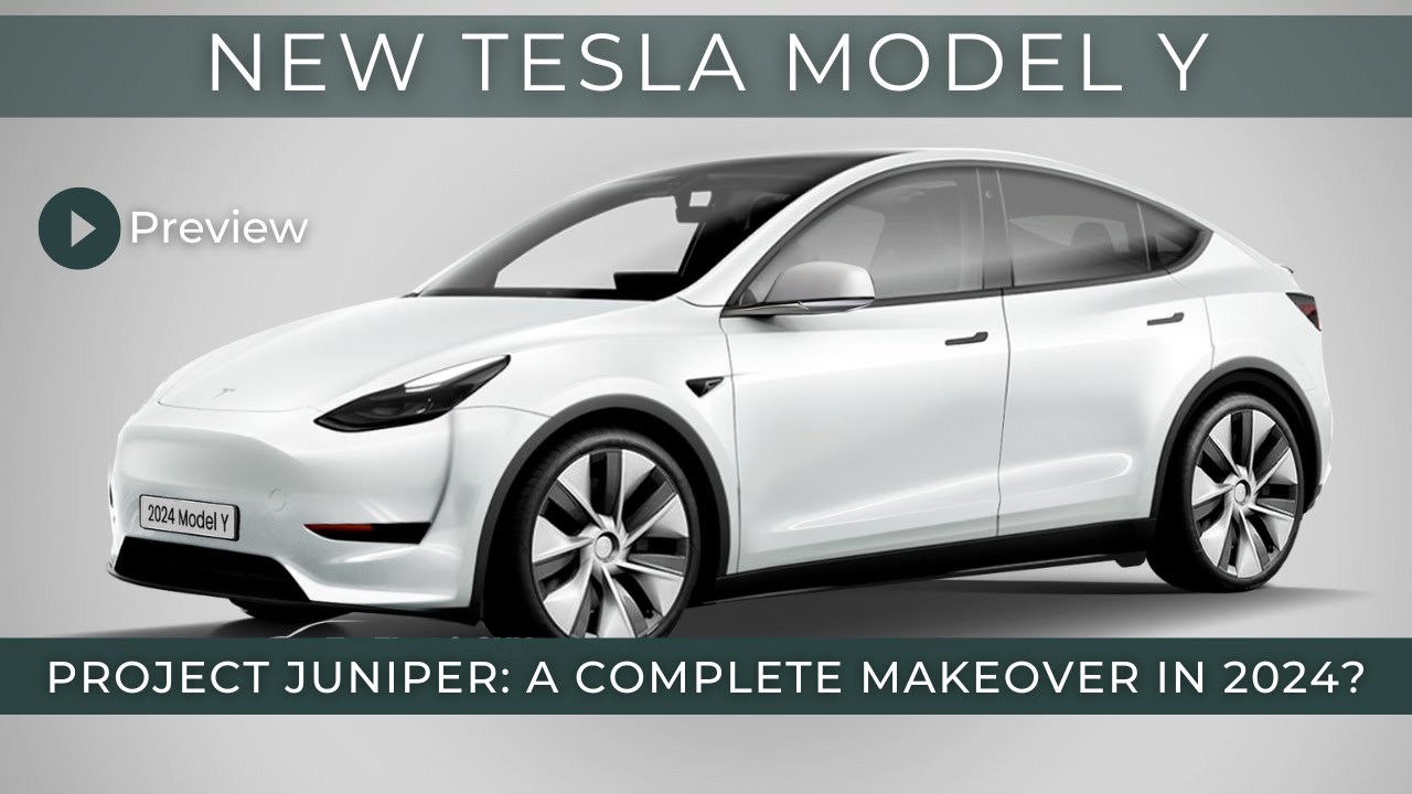 Redesigned Tesla Model Y On Track To Debut In Mid 2024: Report