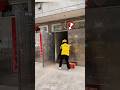 😳 girl Caught Him Closing Her Door! Delivery Gone Wrong #shorts