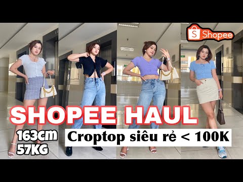 Video MUA THỬ ÁO CROPTOP VÀ VÁY TRÊN SHOPEE - MẬP CÓ MẶC... - youtube