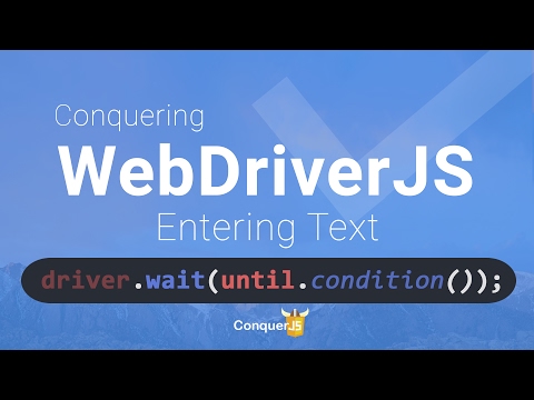 06 - Explicit Waits in Selenium Webdriver JS