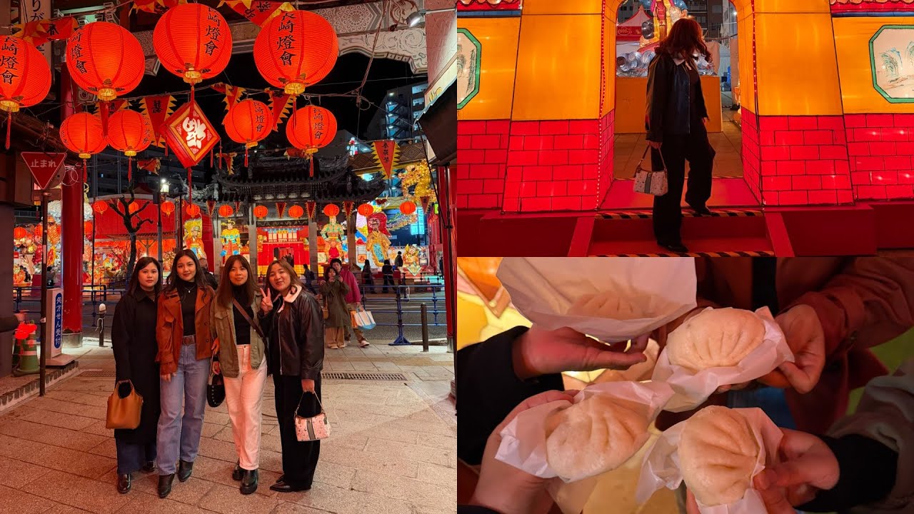 Nagasaki Mizo Nula ho zan kan len chhuah na || Lantern Festival 2026 in Nagasaki 🏮🏮