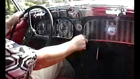 Auburn 851 Phaeton 1935- We go for a ride! Real 30's glamour!