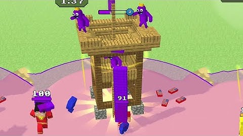 RAINBOW. IO OUTDO CRAFT TOWER ALL LEVELS GAMEPLAY  WALKTHROUGH PART 5