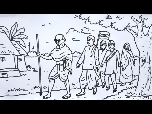 Art of Giving - Graphic depiction of How Gandhi's Dandi... | Facebook