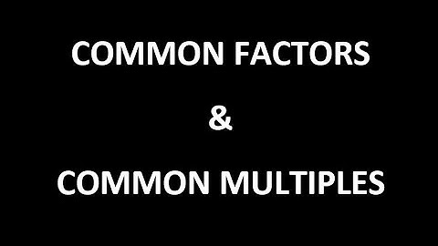 CLASS - 6 / MATHS / EXERCISE - 3.4/ COMMON FACTORS & COMMON MULTIPLES / Mizo tawnga hrilhfiahna