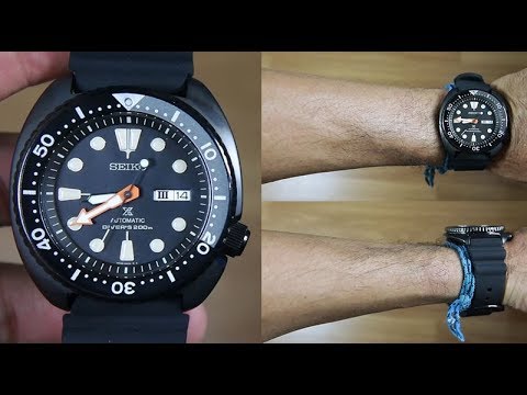 SEIKO PROSPEX SRPC49K1 BLACK TURTLE LIMITED EDITION - YouTube