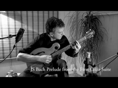 Bach Prelude First Cello Suite BWV 1007. Mandocello -- Joel McDermott