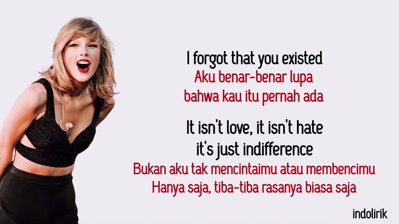 ೃํ໋꙽⃟✿ꦿ໋᳟۫Taylor Swift - I forgot that you existed (Tradução PT) [Video]