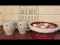 DIY Dollar Tree Santa Basket Upgrade