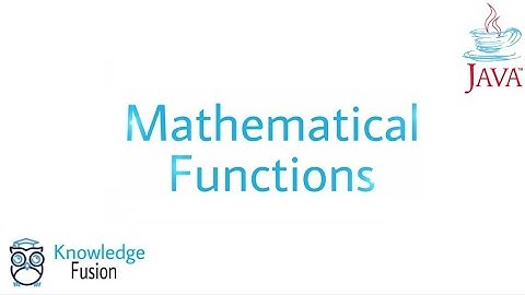 Introduction to Mathematical Functions in JAVA | ICSE