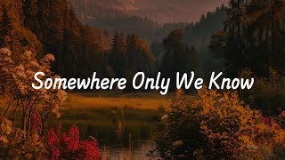 A Slowed Down Version of Somewhere Only We Know by Keane - For the Moments You Can’t Forget