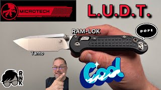 So much Microtech madness… the L.U.D.T. RAM-LOK & M390MK knife! So good!