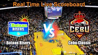 Bataan Risers vs Cebu Classic Live Score - Philippines MPBL