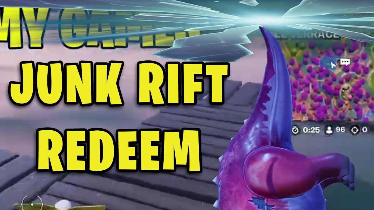 Live Stream: Fortnite Junk Rift Twitch Redeem