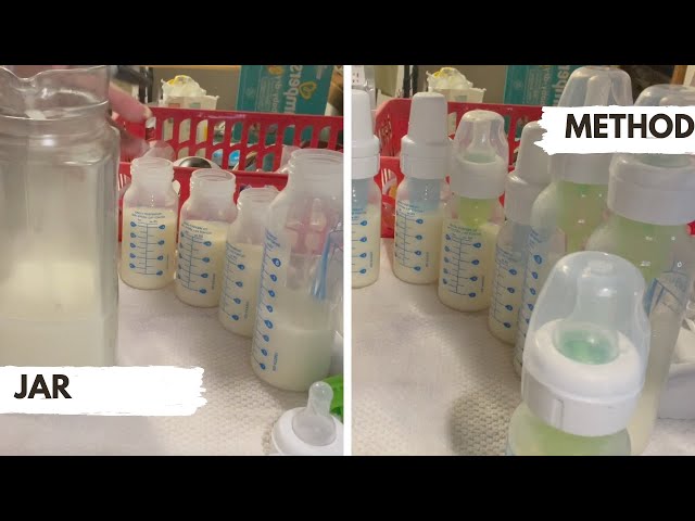 How I prepare and store my breast milk ~ Jar method class=