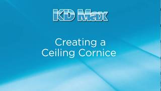 KD Max V6: Creating a Ceiling Cornice Tutorial