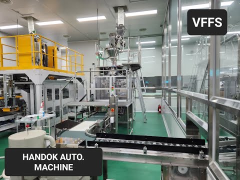 (주)한독자동기 GD P3V (VFFS) HANDOK AUTO.MACHINE (Vertical form fill sealing machine) 사각계량홀타입
