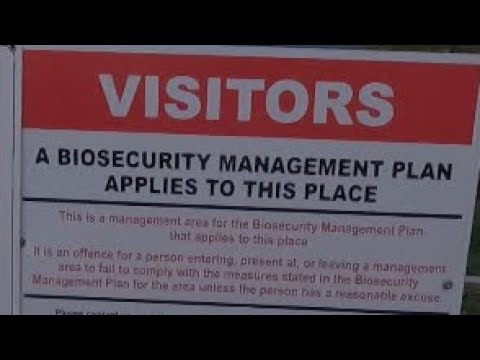 We have a farm biosecurity plan !