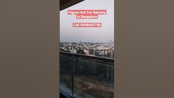 Pigeon Net For Balcony In Bangalore 9008469700   #safetynet #netting #net #mesh #pigeon #pigeon