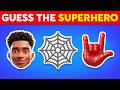 Guess The Superhero By Emoji 🕷🦸 Super Hard Marvel &amp; DC Superheroes Emoji Quiz