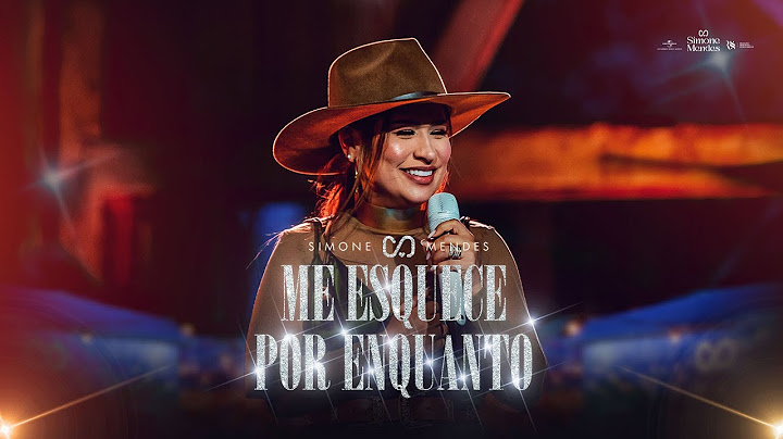 Simone Mendes - ME ESQUECE POR ENQUANTO (DVD Cintilante)
