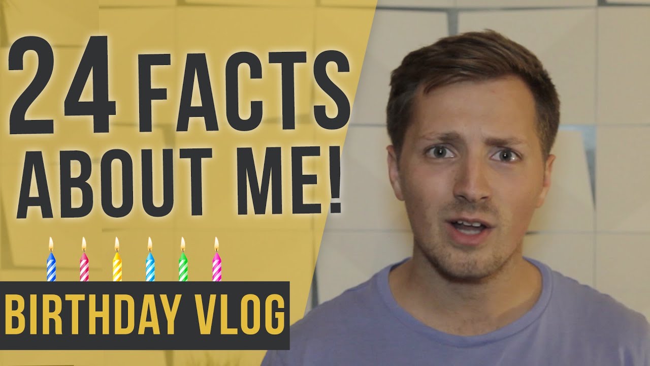 24 FACTS ABOUT ME! | Birthday Special | Saunders Says