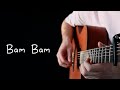 Bam Bam - Fingerstyle Guitar Cover - Camila Cabello (feat. Ed Sheeran) / Acoustic Cover (TABS)