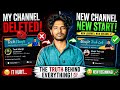 My YouTube Channel Got Deleted 😭 | Starting Again From Zero
