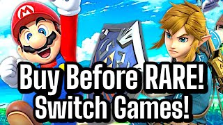 16 Nintendo Switch Games To Buy Before RARE & EXPENSIVE!