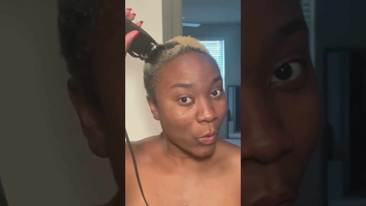 Shaving my head|Bald life #baldness #beautiful #shave #bigchop #shortsvideo #fyp