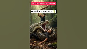 Giant Python Attack Caught on Camera | Man Fights for Life in Jungle!