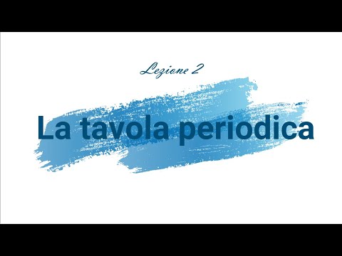 Video: Dov'è il numero atomico su una tavola periodica?