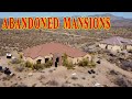 Abandoned mansions rotting in the desert