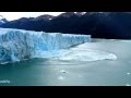 AMAZING! Giant Wall of Ice Collapses off Argentinian Glacier - in HD