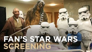 Dying Fan's Star Wars Surprise