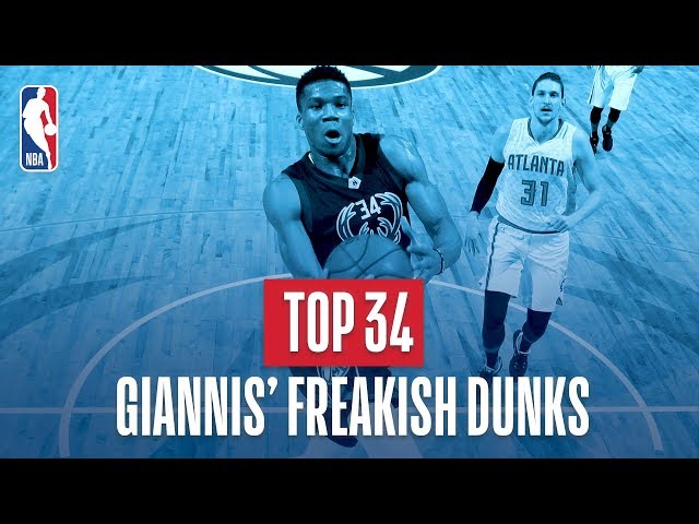 The 10 Best Dunks of Giannīs Antetokounmpo